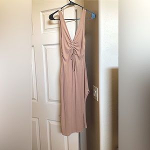 Brown dress